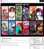 2022 Art Packs Available on Gumroad!