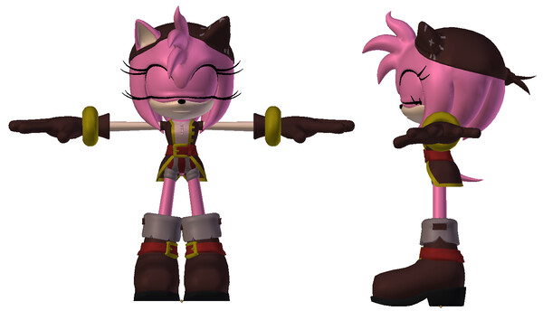 Amy Rose In Sonic Prime