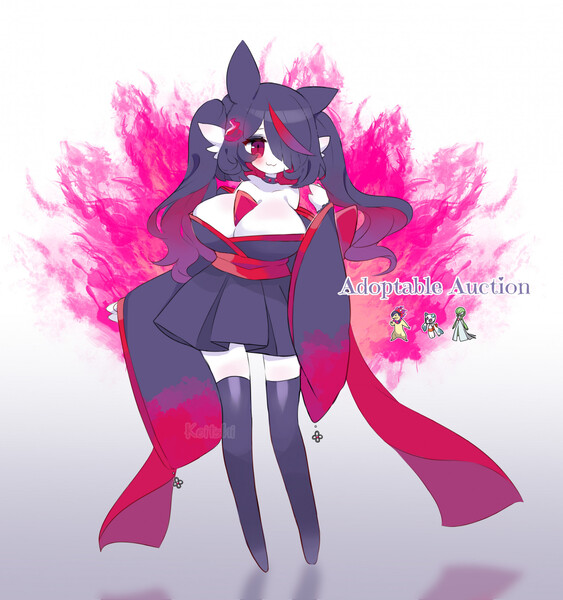 OPEN AUCTION] Adoptable Gardevoir X Meloetta fusion by Koitshi -- Fur  Affinity [dot] net