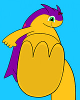 Marcy hovers her foot on your face