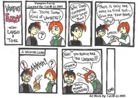 Vampire FUZZY : Largo & Tori (Old comic)