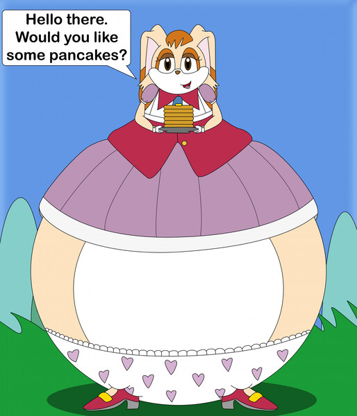 Minnie and Gadget Food Balloon Hip Bumping by Joe-Anthro -- Fur Affinity  [dot] net