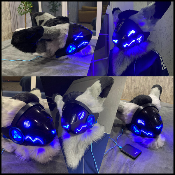 Protogen Head by DarhkArtz -- Fur Affinity [dot] net