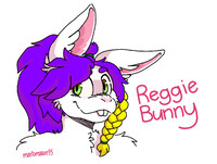 Reggie Bunny Gift Art
