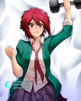 Tomo-chan IS A GIRL! body pillow