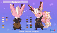 Cadwell Ref Sheet [commission]