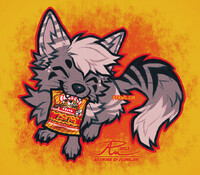 Zorro con Cheetos 🔥