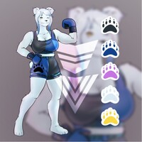 Strong Lovely Polar - Martial Arts Fighter Adopt