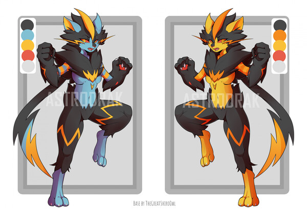 Shiny Rayquaza pokedad adopt by Valentine_Eisenberg -- Fur