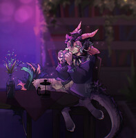 Fully rendered drawing