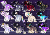 CANINE BEANS ADOPT BATCH! JUST 7€ EACH!!