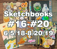 Scanned Sketchbooks 16-20