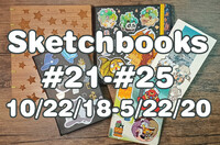 Scanned Sketchbooks 21-25