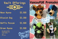 VancouFUR Price guide