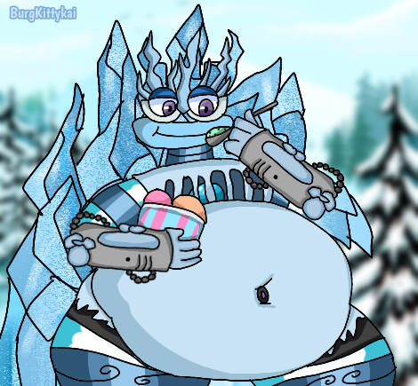 Wubbox Couple Bellies by Burgkittykai -- Fur Affinity [dot] net