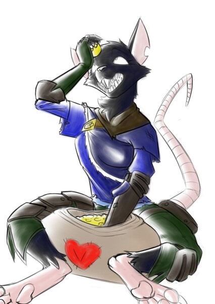 Rat King by shesterrni -- Fur Affinity [dot] net