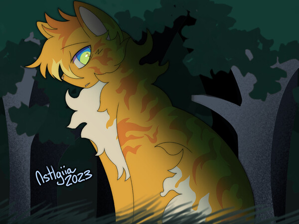 Firestar  Warrior Cats by Wolfyrawrrr -- Fur Affinity [dot] net