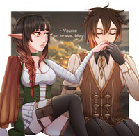 You are so brave (Zhongli x OC)