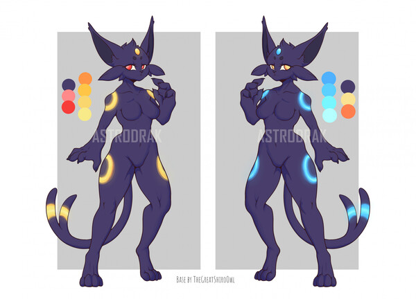 SOLD] MIRAIDON x UMBREON ADOPT - $20 SB by astrodrak_adoptz -- Fur Affinity  [dot] net