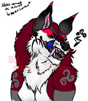 Shannon - werewolf - lick teeth