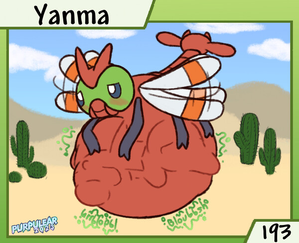 Yanma, Pokémon