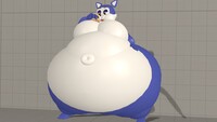 Fat Candy the cat