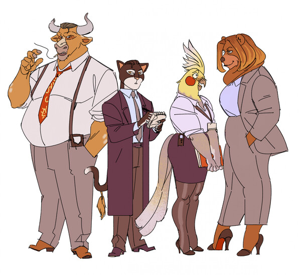 Blacksad-characters