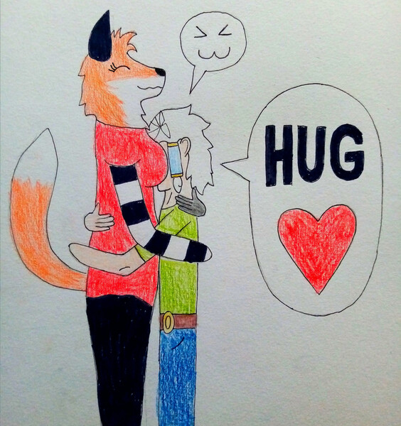 gift] smothering hug by xxxxyyyyzzzz -- Fur Affinity [dot] net