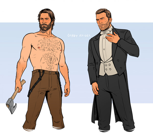 Arthur Morgan by BirdyRaider -- Fur Affinity [dot] net