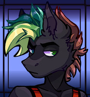 Red Lightning Icon [by DemoWeasel] by graafen -- Fur Affinity [dot] net