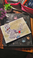 Watercolors doodle!⭐️🐾