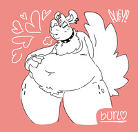 just a little puffy