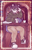 books or somethin (they can't read) (comm)