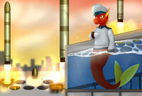 “Brutal ponies don’t look at explosions”