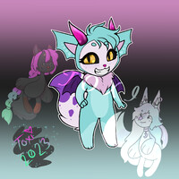 For Sale: Blue and Pink Telemonster