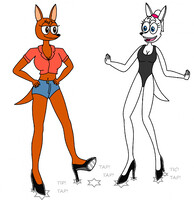 Carol and Zoey The Tap dancing Kangaroos