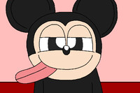 REQUEST - Mickey's Vore POV GIF