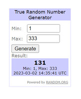 raffle results