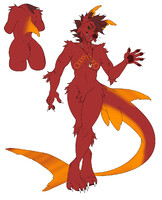Red shark dog adoptable