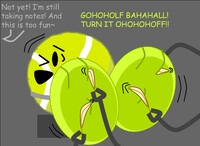 Tennis Ball's tickle test (+story)