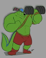 Kevin the behemoth: commission by BowsarTheKoopa