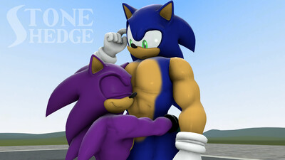 Sonic And Shadow But Gay by XxBennyBunnyxX -- Fur Affinity [dot] net