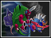 Dino Mech Gaiking No10 - Oozora Maryu and Madmat