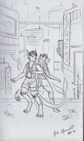 Cyberpunk city