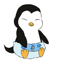 Prenz but he's just happily sitting in a Piplup diaper