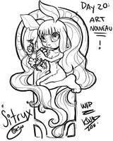 Day 20: Something You Love Using The Art Nouveau Style