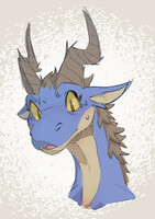Dragon bust