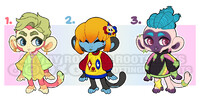 Little Monkey Adopts: 2/3 OPEN
