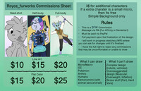 Furworks Commission Sheet 2023