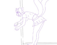 Koi being sneaky ~ request (linework )